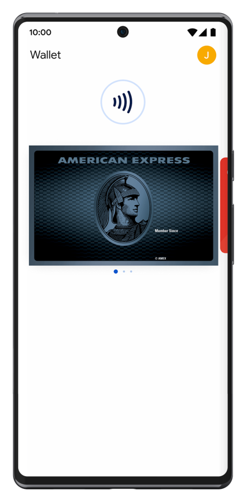 Set up Google Wallet - Step 2 - Screen print of an android phone. Set up Google Wallet - Step 2 - Screen print of an android phone.