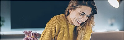 A girl sitting