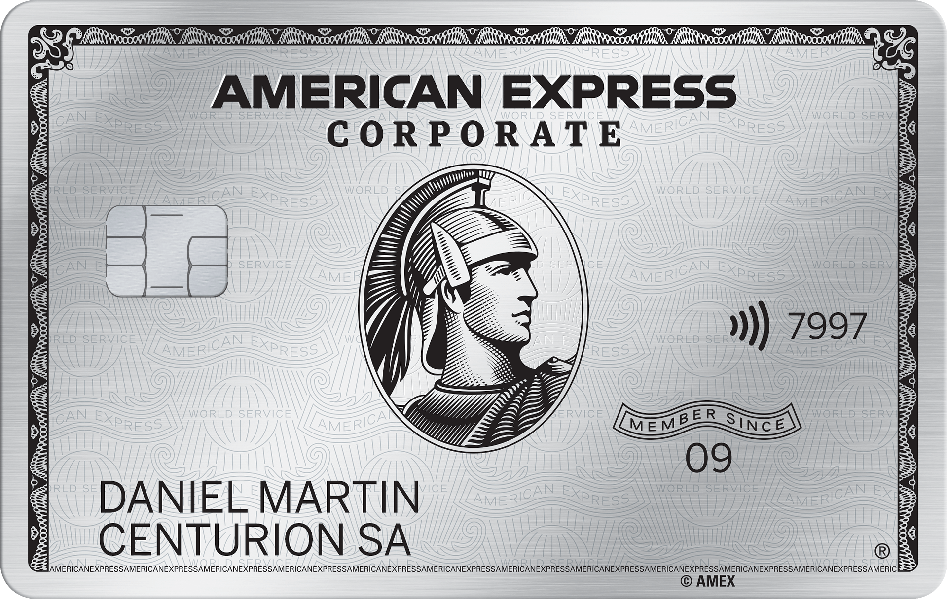 0810 777 PLAT (7528) Platinum Corporate Card