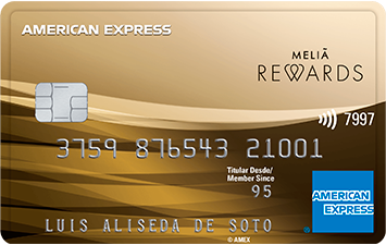 Tarjeta American Express MeliáRewards Gold Imagen de la Tarjeta American Express MeliáRewards Gold