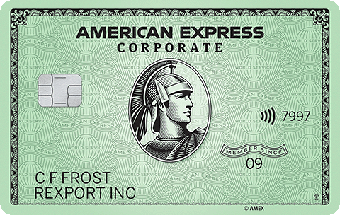 Corporate Card Corporate Green Card