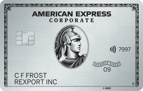 American Express® Corporate Platinum Card The American Express Velocity Platinum Card